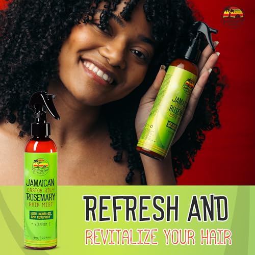 Jamaican Amber Leave-in Hair Mist - 8 fl oz Hydrating Spray