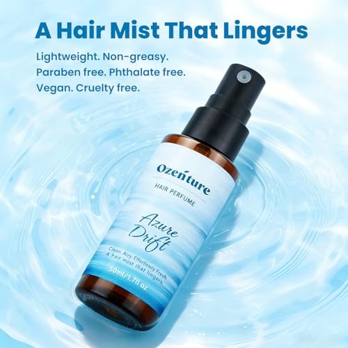 Ozenture Citrus Floral Hair Perfume Mist - 1.7 oz Travel Spray