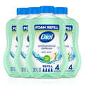 Dial Fresh Pear Antibacterial Foaming Hand Soap Refill 30 Fl Oz (Pack of 4)