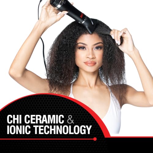 CHI Volumizer 4-in-1 Blowout Brush Hair Dryer with 4 Attachments
