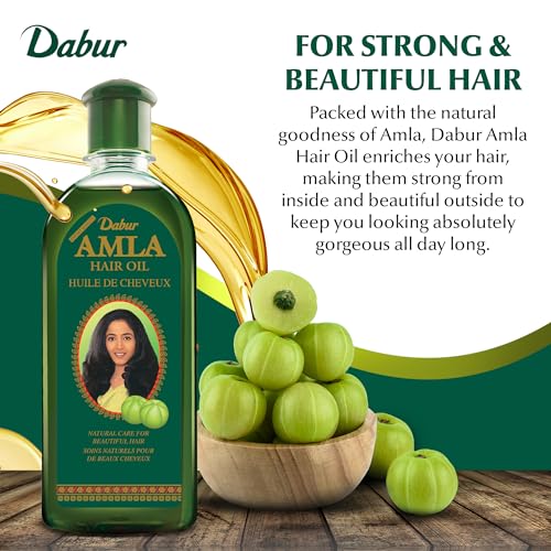 Dabur Amla Hair Oil 300ml – Strengthening Herbal Oil for Hair