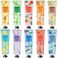 10-Pack Natural Hand Cream for Dry Cracked Hands