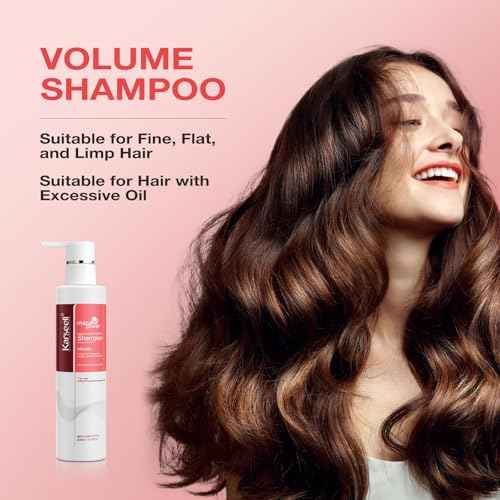 Karseell Volume Shampoo, Lightweight Volume Shampoo For Fine Hair, Adding volume to flat hair 200ml