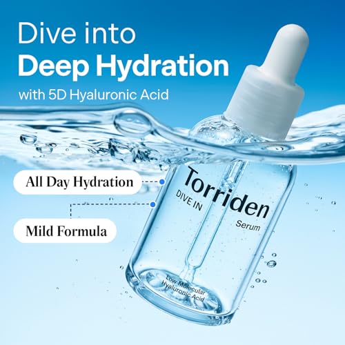 Torriden DIVE IN Hyaluronic Acid Serum 50ml (1.69 fl.oz.) + CELLMAZING Pore Perfecting Ampoule 30ml (1.01 fl. oz)