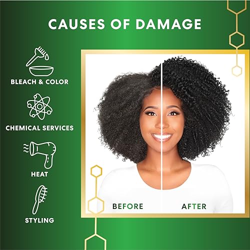 Palmer's Amino Bonding Complex Hair Gloss, Hair Shine Spray with Coconut Oil & Vitamin E, Hydrating, Heat Protectant, Anti Frizz, Adds Shine & Protects Hair Growth, All Hair Types, 4 fl. oz