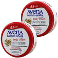 Avena Instituto Espanol Intense Repair Protection, Body Cream for Sensitive Skin, Soothes the Skin, Intense Emollient, Soft and Glowing Skin, Dry Skin, 6.8 Fl Oz each, 2- Pack, Jars