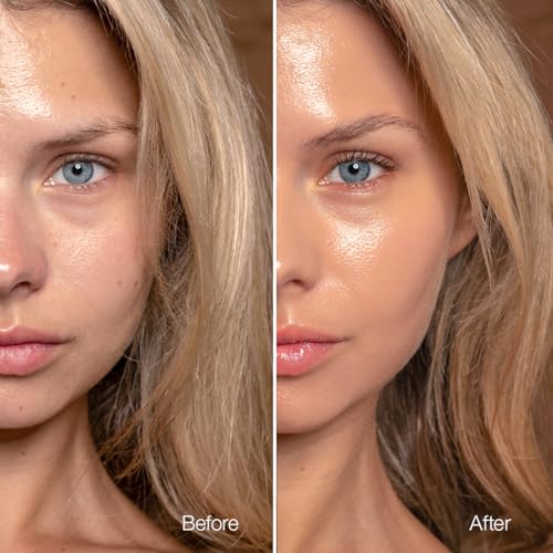 Palladio Skin Tint with Aloe, Niacinamide and Hyaluronic Acid, Sheer to Medium Coverage, Glowy Finish, Brightening and Blurring Lightweight Foundation Makeup (Light Ivory)