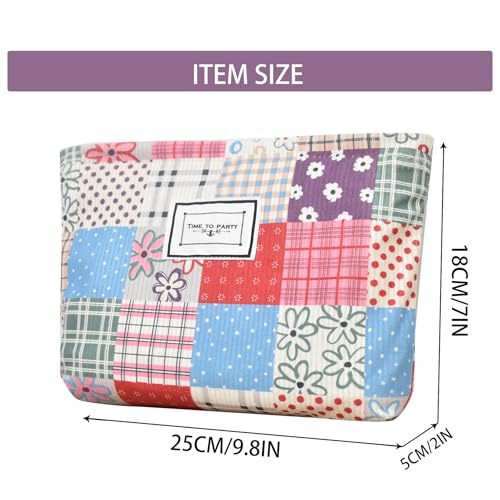 Large Capacity Makeup Bag for Women | KeYaMee Travel Cosmetic Pouch