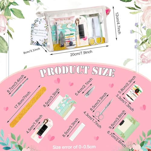 Wedding Survival Kit for Brides - 132 Emergency Supplies & Makeup Bag