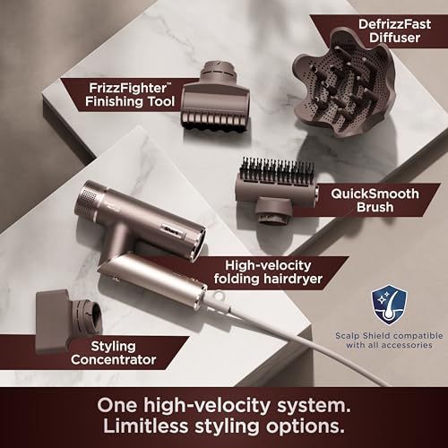 Shark SpeedStyle Pro Flex High-Velocity Hair Dryer with Scalp Shield