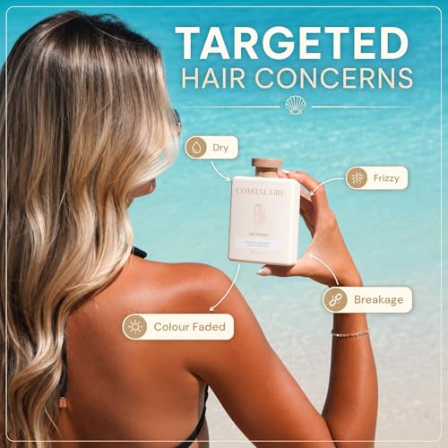 Coastal Grl Pre-Swim Leave-In Conditioner - Hair Protection from Saltwater & Chlorine - 6.8 fl oz