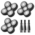 3 Pack Shaver Replacement Blades For Fre*birds Bald Men Replacement Blades,Shavers Head with 3 Cleaning Brush