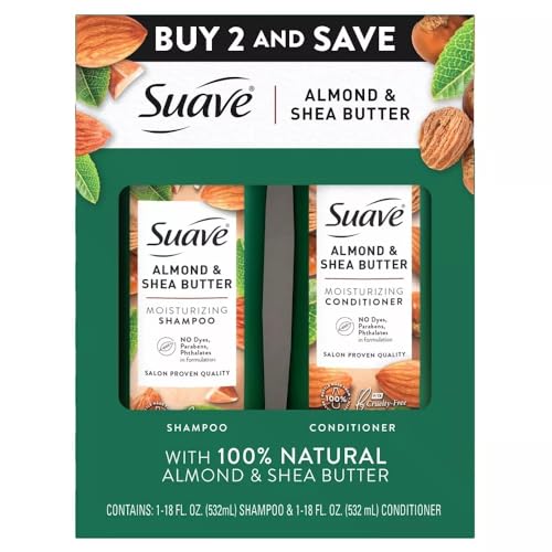 Suave Almond & Shea Butter | 2-1 Shampoo & Conditioner