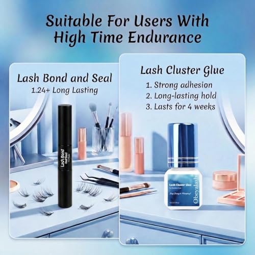 Obeyalash Waterproof Lash Cluster Glue for Sensitive Eyes - Variant 01