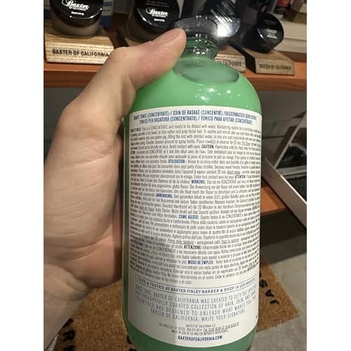 Baxter of California Shave Tonic For Men | Non-Drying | Hydrate & Strengthen | Aloe Extract and Eucalyptus | 4 fl oz.
