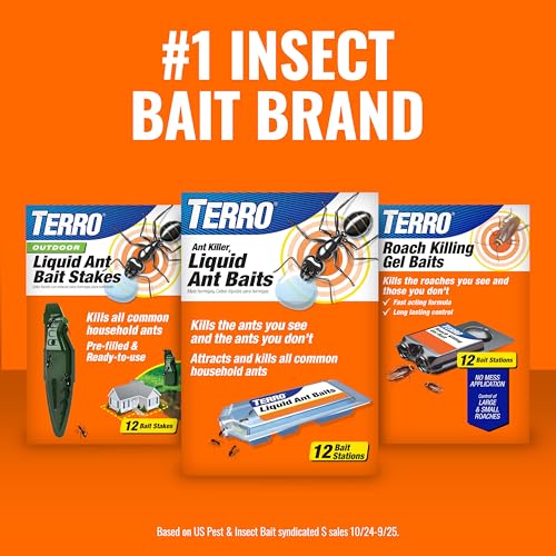TERRO Ant Killer Bait Stations T300B - 12 Count