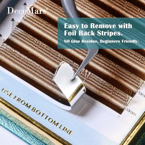 DeceMars 2D UU Eyelash Extensions 0.07mm C Curl 11mm