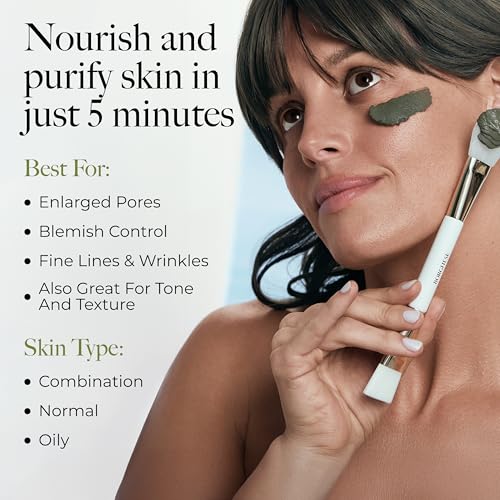 Borghese Advanced Fango Active Mud Mask for Face and Body - Exfoliating to Purifying Face Mask with Bentonite Clay & Hyaluronic Acid For Normal, Combination & Oily Skin