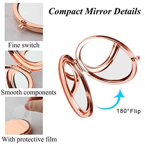 PLITI Daughter in Law Compact Mirror from Mother in Law Father in Law to My Daughter in Law Wedding Pocket Mirror (Daughter in Law CMrg)