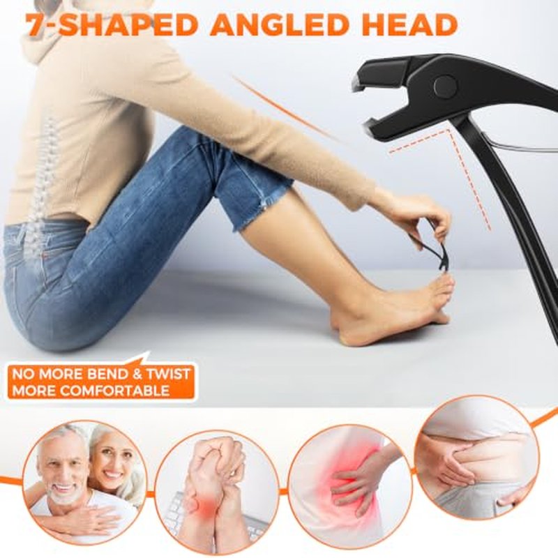 DRMODE Long Handled Toenail Clippers for Thick Nails - Heavy Duty