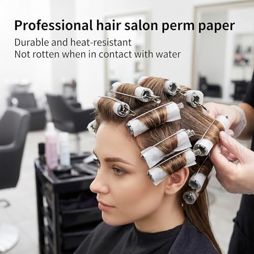 Perm Paper Sheets 320 Pcs Breathable Thin End Paper for Hair Salon & Home Perming