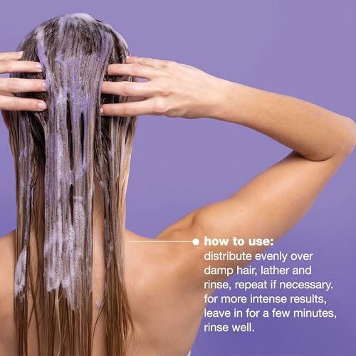 milk_shake Silver Shine Purple Shampoo for Blonde Hair - Blonde Shampoo for Brassy Hair 100% SLES-Free
