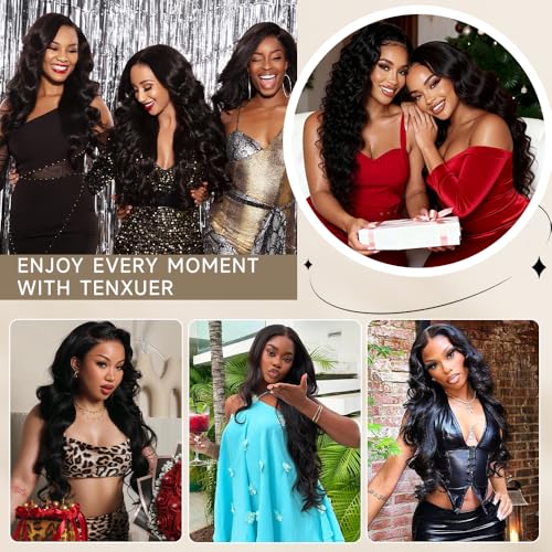 Body Wave Lace Front Wig - 26 Inch HD Lace Human Hair 200 Density