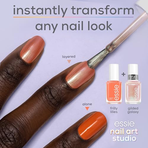 essie Gilded Galaxy Special Effects Chrome Nail Polish 0.46 Fl Oz - Peach