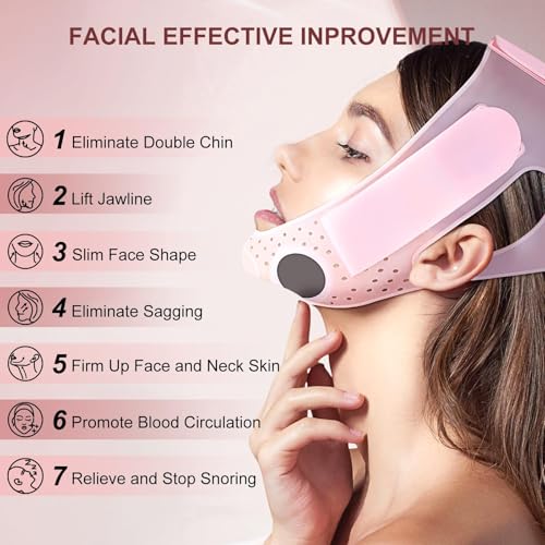 V-Line Chin Mask - Soft Silicone Face Lifting Strap for Women