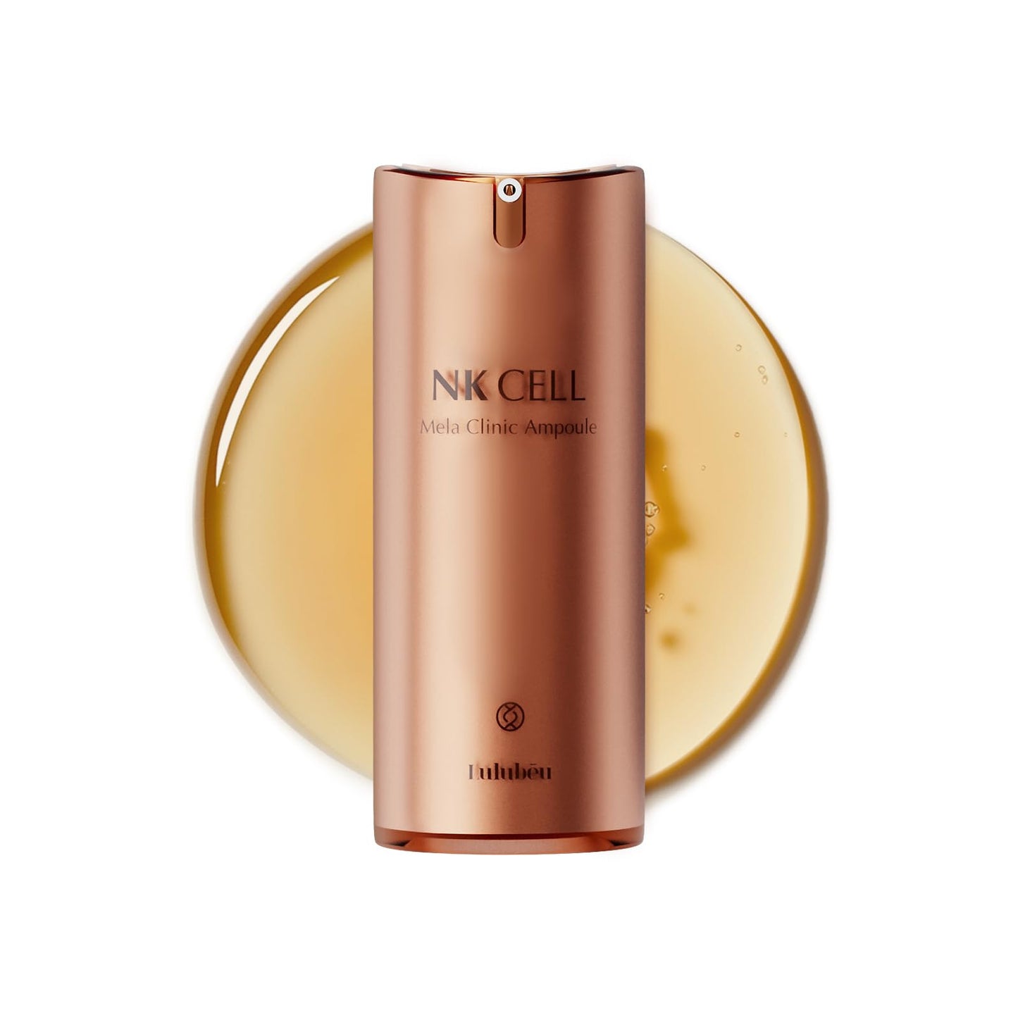 Lulubeu Mela Clinic Ampoule with NK Cell Technology, Skin Tone Care Serum with Tranexamic Acid, Glutathione & Bisabolol, 0.5 fl oz