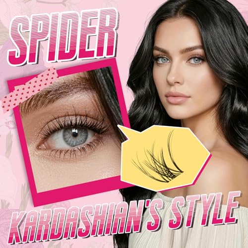 PRO LASHBEAUTY Spider Lash Clusters - Wispy D Curl 8-16mm