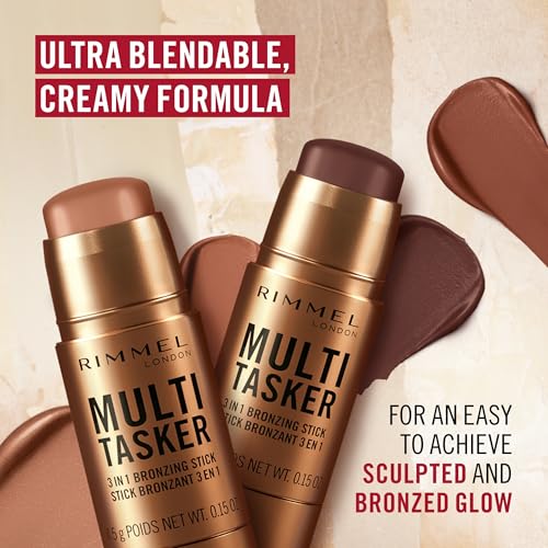 Rimmel Multi Tasker Bronzing Stick 002 Medium - 3-in-1