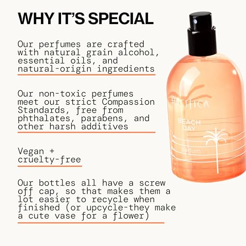Pacifica Beach Day Spray Perfume | Vegan & Cruelty-Free