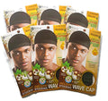 Wave Cap Black 6-Pack | Moisturizing Stocking Cap