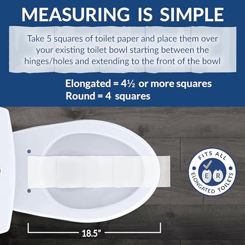 Bemis 1500EC Elongated Toilet Seat with Lift-Off, Cotton White