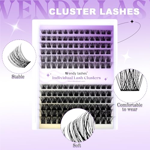 Cluster Lashes Extensions DIY - C/D Curl, 12-16mm Mixed