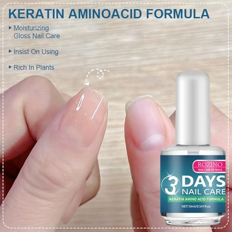Keratin & Amino Acid Cuticle Oil - 3 Pack Nail Treatment