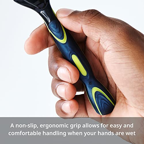 DORCO Pace 6 Sport - Six Blade Razor System with Trimmer and Pivoting Head (2 Replacement Handles Only (No Blades))