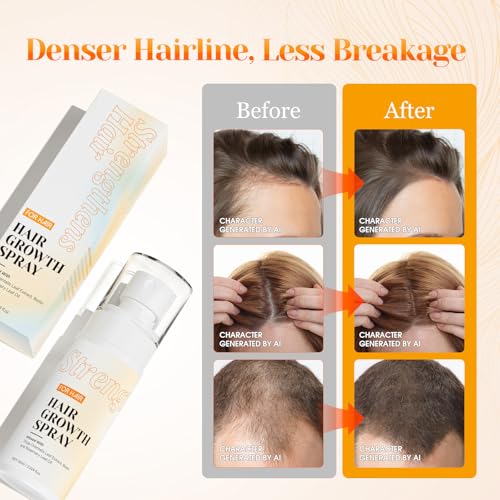 Hair Growth Spray with Rosemary Oil & Biotin for Thinning Hair