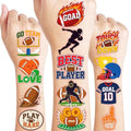 96 PCS Football Temporary Tattoos for Kids - Party Favors