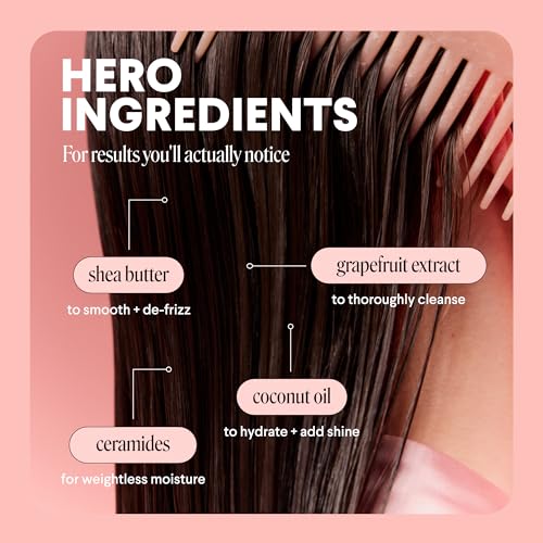 MONDAY HAIRCARE CLARIFY Shampoo with Grapefruit Extract & Ceramides for Oily Hair Prone to Build-up 354 mL