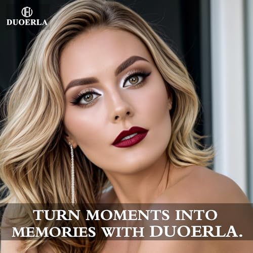 DUOERLA Magnetic Eyelashes with Eyeliner Kit -7 Pairs Wispy Cat-Eye Magnetic Lashes Natural Looking - Upgraded Long Lasting,Reusable,Cruelty Free&Vegan,Easy 3D Fake Eyelashes with Applicator.