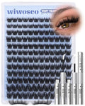 Wispy Lash Clusters Kit - 144pcs C Curl Volume Eyelashes