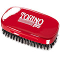 Torino Pro 7 Row Palm Wave Brush by Brush King - #1900 - Hard 360 Waves Brush for Wolfing and Coarse Hair