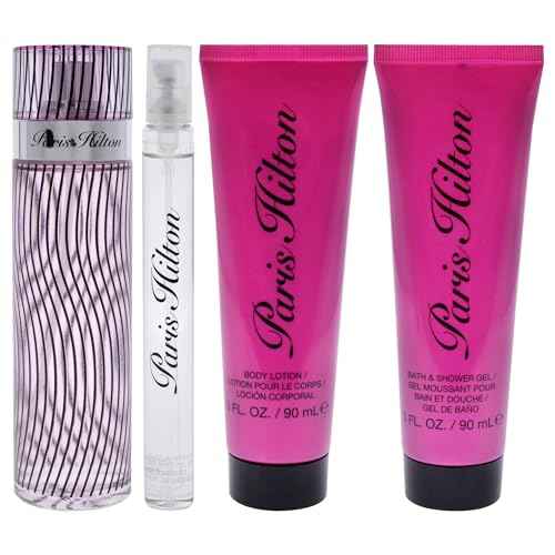 Paris Hilton by Paris Hilton, 4 Piece Gift Set women with Travel Spray