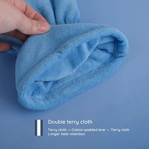 Segbeauty Paraffin Wax Gloves - Thermal Terry Cloth Hand SPA Mittens