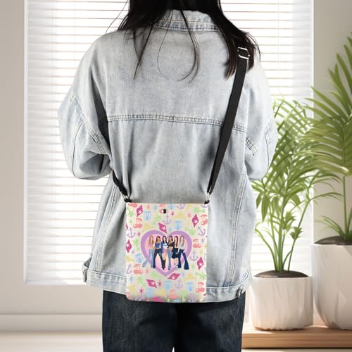 Singer Fans Crossbody Bag with 3D Concert Merch Design