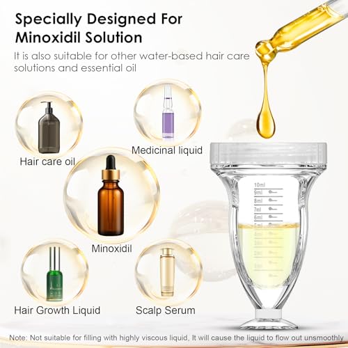 Scalp Applicator Comb for Minoxidil & Hair Serums