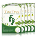 Liefiet Foot Peeling Mask Socks 5-Pack Tea Tree
