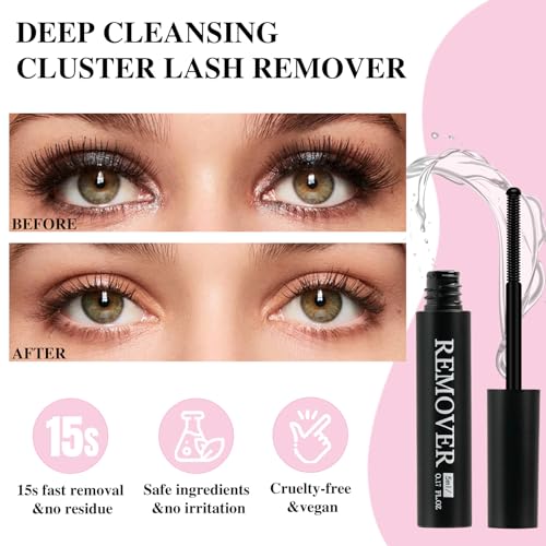 Mayhug 4-in-1 Lash Bond and Seal Kit with Remover & Tweezers